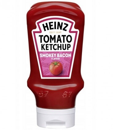 HEINZ ΚΕΤΣΑΠ SMOKEY BACON T.D. 10X460gr