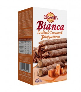 ΒΙΟΛΑΝΤΑ BIANCA ΓΚΟΦΡΕΤΙΝΙΑ SALTED CARAMEL 12Χ160gr