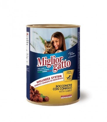 MIGLIOR ΓΑΤΟΤΡΟΦΗ ΚΟΥΝΕΛΙ ΚΟΝΣΕΡΒΑ 24X405gr