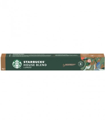 STARBUCKS ΚΑΨΟΥΛΕΣ ESPRESSO "8" 10Τ HOUSE BLEND LUNGO Χ12