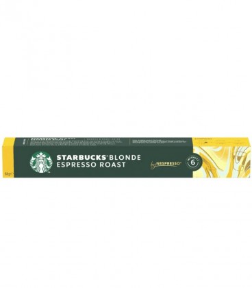 STARBUCKS ΚΑΨΟΥΛΕΣ ESPRESSO "6" 10Τ BLONDE Χ12