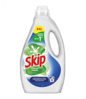 SKIP ΥΓΡΟ ΠΛΥΝΤΗΡΙΟΥ SPRING FRESH 52Μ 4X2.6lt