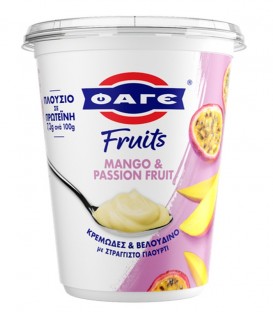 ΦΑΓΕ FRUITS ΕΠΙΔΟΡΠΙΟ ΓΙΑΟΥΡΤΙΟΥ MANGO-PASSION FRUIT 6Χ380gr