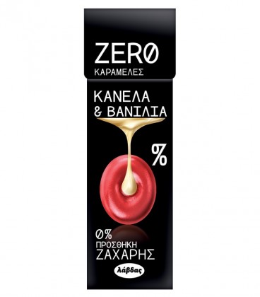 ΙΟΝ ΚΑΡΑΜΕΛΕΣ LAVDAS ZERO ΚΑΝΕΛΛΑ&BANΙΛΙΑ ΚΟΥΤΙ 12Χ36g