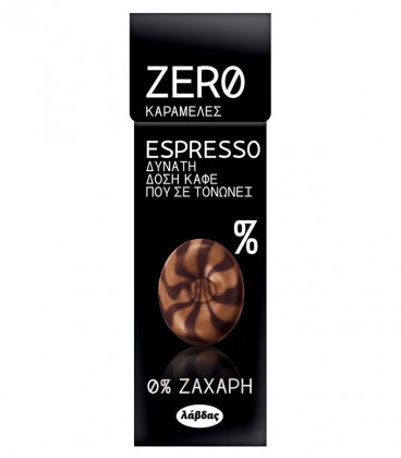 ΙΟΝ ΚΑΡΑΜΕΛΕΣ LAVDAS ZERO ESPRESSO ΚΟΥΤΙ 12Χ32g