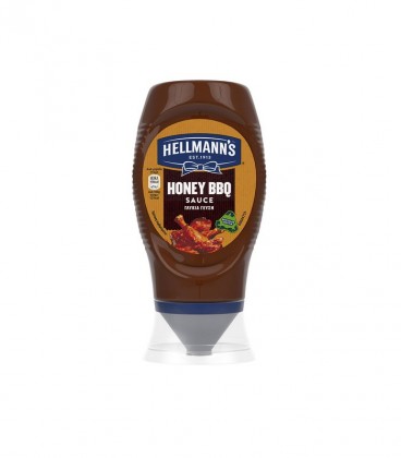 HELLMANNS ΣΑΛΤΣΑ BARBEQUE ΜΕ ΜΕΛΙ 8X250ml