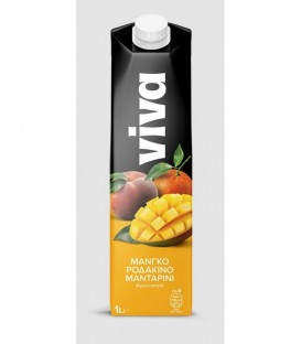 VIVA FRESH ΜΑΝΓΚΟ-ΡΟΔΑΚΙΝΟ-ΜΑΝΤΑΡΙΝΙ ΦΡΟΥΤΟΠΟΤΟ 12X1lt