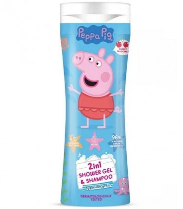 PEPPA PIG ΣΑΜΠΟΥΑΝ&ΑΦΡΟΛΟΥΤΡΟ ΚΕΡΑΣΙ 14Χ300ml