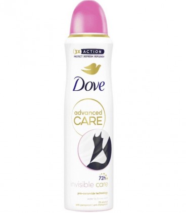 DOVE DEO ADVANCED SPRAY INVISIBLE CARE 6X150ml