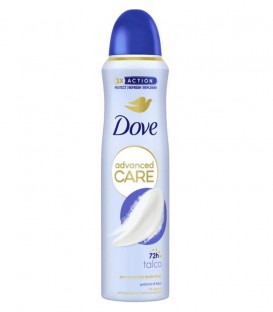 DOVE DEO ADVANCED SPRAY TALCO 6X150ml