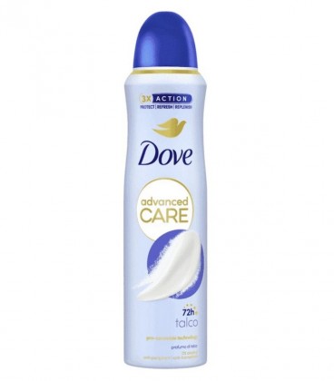 DOVE DEO ADVANCED SPRAY TALCO 6X150ml