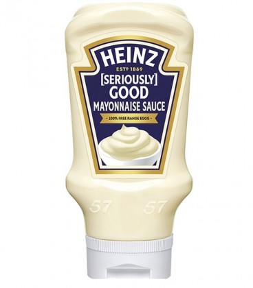 HEINZ ΜΑΓΙΟΝΕΖΑ SERIOUSLY SQ TOP DOWN 10X400ml(395gr)
