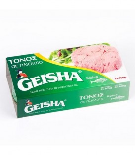 GEISHA ΤΟΝΟΣ ΣΕ ΗΛΙΕΛΑΙΟ ΣΕΤ 2Χ160gr Χ24