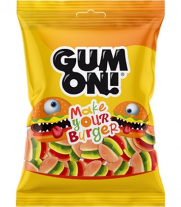 ΙΟΝ ΚΑΡΑΜΕΛΕΣ LAVDAS GUM ON BURGER ΣΑΚ.16Χ90gr