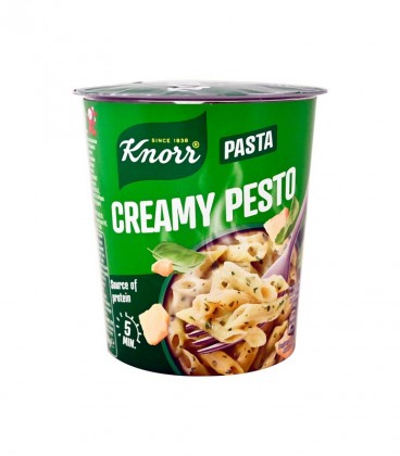 KNORR SNACK POT CREAMY PESTO 8X68gr
