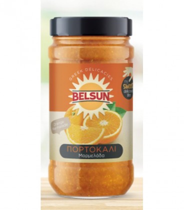 BELSUN ΜΑΡΜΕΛΑΔΑ ΠΟΡΤΟΚΑΛΙ ΒΑΖΟ 12Χ380gr