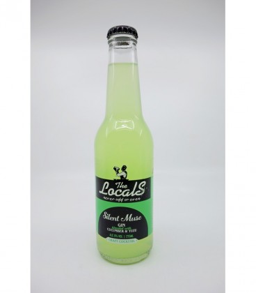 THE LOCALS SILENT MUSE GIN CUCUMBER&YUZU 5%vol ΦΙΑΛΗ 12X275ml