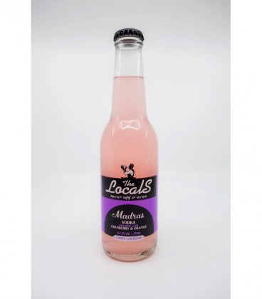 THE LOCALS MADRAS VODKA CRANBERRY&ORANGE 5%vol ΦΙΑΛΗ 12X275ml
