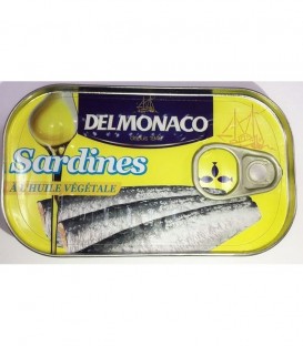 DELMONACO ΣΑΡΔΕΛΕΣ ΛΑΔΙΟΥ 100Χ125gr