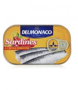 DELMONACO ΣΑΡΔΕΛΕΣ ΠΙΚΑΝΤΙΚΕΣ 100Χ125gr