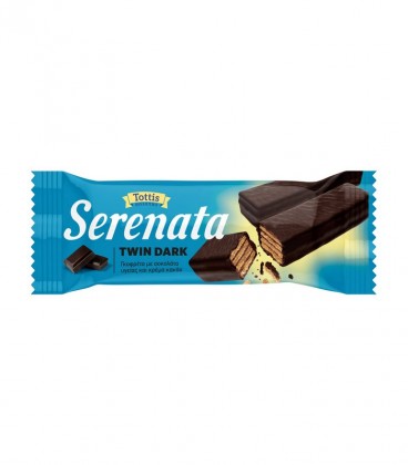 SERENATA ΓΚΟΦΡΕΤΑ TWIN ΜΕ ΣΟΚΟΛΑΤΑ ΥΓΕΙΑΣ 20Χ30gr
