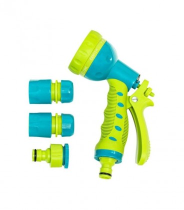 TOP GARDEN ΠΙΣΤΟΛΙ ΝΕΡΟΥ 7 ΘΕΣΕΩΝ ΜΕ SOFT GRIP ΣΕΤ 4ΤΕΜ 1/2'' 380924