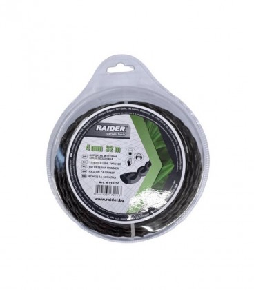 RAIDER ΜΕΣΙΝΕΖΑ ΣΤΡΙΦΤΗ ΜΑΥΡΗ 4,0MM-32M - 110250