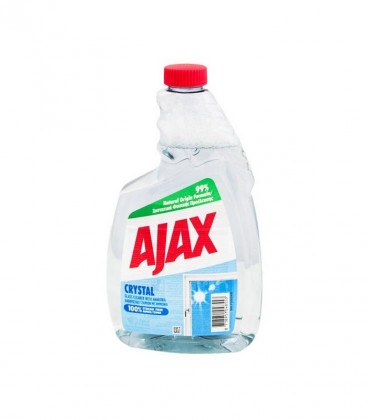AJAX ΥΓΡΟ ΤΖΑΜΙΩΝ CRYSTAL CLEAN ΑΝΤΑΛΛΑΚΤΙΚΟ 12X750ml