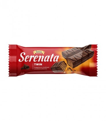 SERENATA ΓΚΟΦΡΕΤΑ TWIN ΜΕ ΣΟΚΟΛΑΤΑ ΓΑΛΑΚΤΟΣ 20Χ30gr