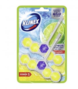 KLINEX WC BLOCK ΠΡΑΣΙΝΟ ΛΕΜΟΝΙ 7X(2X50gr)