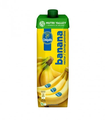 NUTRI VALLEY CHIQUITA ΝΕΚΤΑΡ ΜΠΑΝΑΝΑ 12Χ1lt