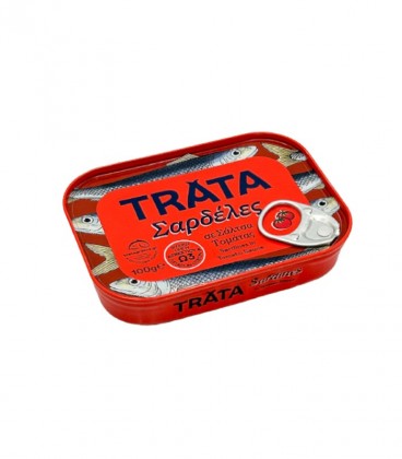ΤΡΑΤΑ ΣΑΡΔΕΛΕΣ ΣΕ ΣΑΛΤΣΑ ΤΟΜΑΤΑΣ 100X100gr