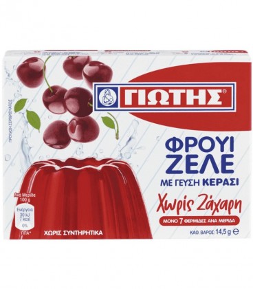 ΓΙΩΤΗΣ ΦΡΟΥΙ ΖΕΛΕ ΧΩΡΙΣ ΖΑΧΑΡΗ ΚΕΡΑΣΙ 24Χ14.5gr