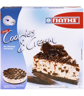 ΓΙΩΤΗΣ ΤΟΥΡΤΑ COOKIES&CREAM 5Χ720gr