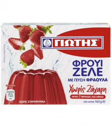 ΓΙΩΤΗΣ ΦΡΟΥΙ ΖΕΛΕ ΧΩΡΙΣ ΖΑΧΑΡΗ ΦΡΑΟΥΛΑ 24Χ14.5gr
