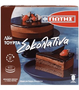 ΓΙΩΤΗΣ ΤΟΥΡΤΑ ΣΟΚΟΛΑΤΙΝΑ 5Χ580gr