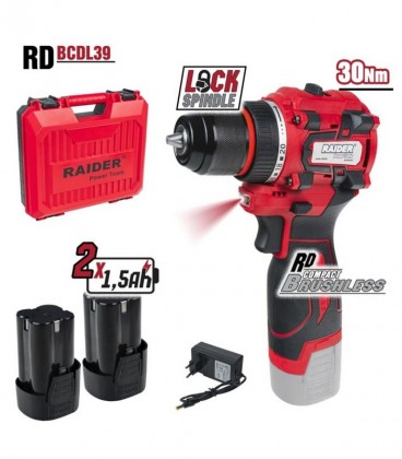 RAIDER ΔΡΑΠΑΝΟΚΑΤΣΑΒΙΔΟ 16V LI 2X1.5AH 30NM RD-BCDL39 030189