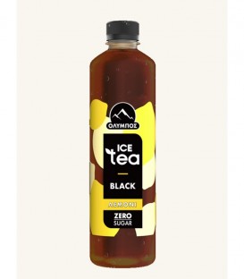 ΟΛΥΜΠΟΣ ΤΣΑΪ ΜΑΥΡΟ ZERO ΛΕΜΟΝΙ PET 12X500ml