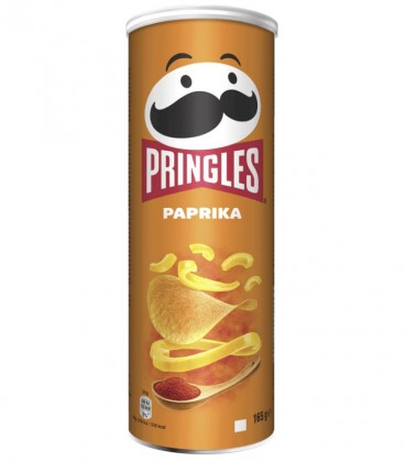 PRINGLES ΠΑΤΑΤΑΚΙΑ PAPRIKA 19X165gr