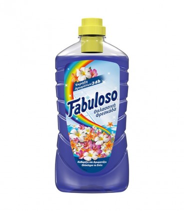 FABULOSO ΥΓΡΟ ΚΑΘΑΡΙΣΤΙΚΟ ΘΑΛΑΣΣΙΝΗ ΦΡΕΣΚΑΔΑ 12X1lt