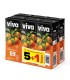 VIVA FRESH ΠΟΡΤΟΚΑΛΙ ΦΥΣΙΚΟΣ ΧΥΜΟΣ 250ml (5+1 ΔΩΡΟ) 4Χ6pack