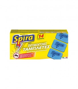 SPIRA MAT ΤΑΜΠΛΕΤΕΣ ΕΝΤΟΜΟΑΠΩΘΗΤΙΚΕΣ 14Τ Χ24