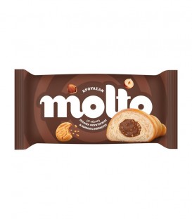 MOLTO ΚΡΟΥΑΣΑΝ ΠΡΑΛΙΝΑ&ΚΟΜΜΑΤΙΑ ΜΠΙΣΚΟΤΟΥ 18X98gr