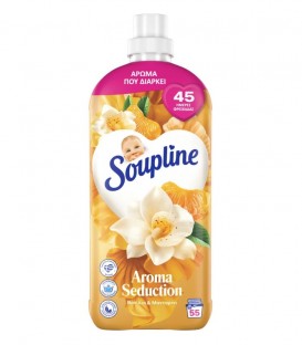 SOUPLINE ΣΥΜΠ/ΝΟ ΜΑΛΑΚΤΙΚΟ 55Μ AROMA ΒΑΝΙΛΙΑ & ΜΑΝΤΑΡΙΝΙ 12X1155ml