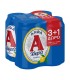ΑΛΦΑ ΜΠΥΡΑ ΚΟΥΤΙ ΧΩΡΙΣ ΑΛΚΟΟΛ ΛΕΜΟΝΙ 330ml 6Χ4pack 3+1 ΔΩΡΟ