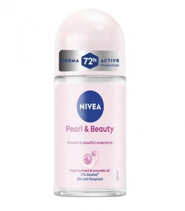 NIVEA DEO ROLL-ON ΓΥΝ. PEARL & BEAUTY 72h 30X50ml