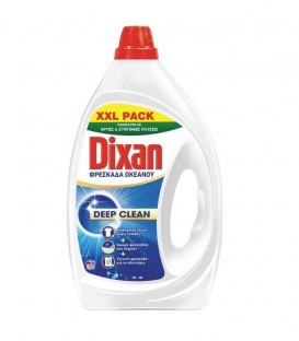 DIXAN ΥΓΡΟ GEL ΠΛΥΝΤΗΡΙΟΥ 70Μ ΩΚΕΑΝΟΣ DEEP CLEAN 4Χ3.150lt