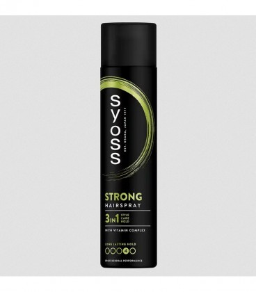 SYOSS ΛΑΚ STRONG 6Χ400ml (ΜΑΥΡΟ STRONG)