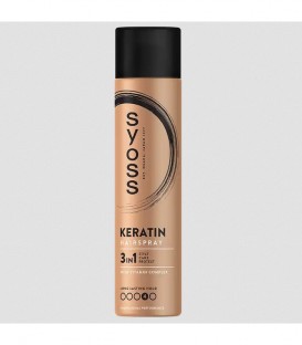 SYOSS ΛΑΚ KERATIN 6Χ400ml (ΧΡΥΣΟ EXTRA STRONG)