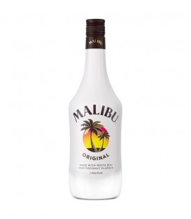 MALIBU ΛΙΚΕΡ ΚΑΡΥΔΑΣ ΜΕ ΑΣΠΡΟ ΡΟΥΜΙ 0.7lt